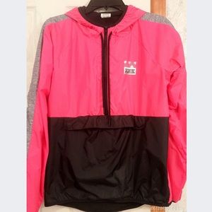 Victoria's Secret PINK half zip Windbreaker Jacket